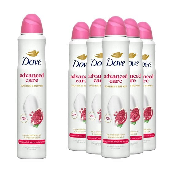 Dove Anti-perspirant Deodorant Go Fresh Pomegranate 72H Protection 6x200ml