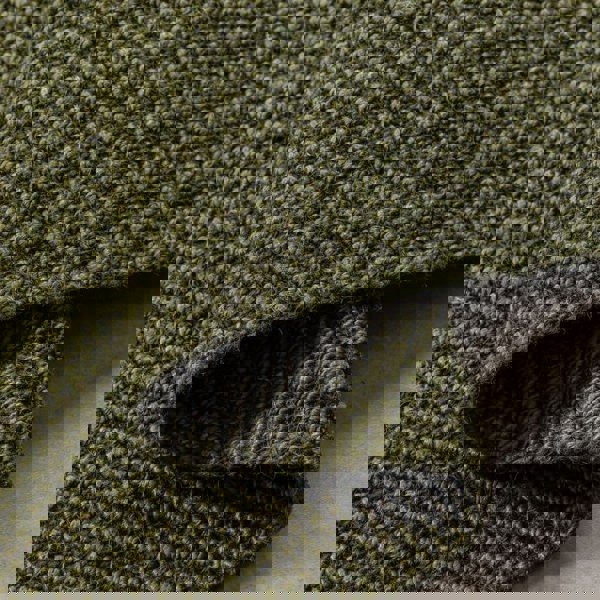 Handwoven Jute Green Rug – Natural Colour