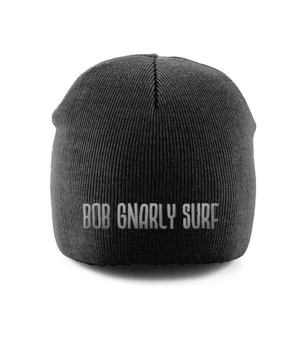 Bob Gnarly Surf Pull-On Beanie - Black