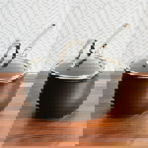 Anolon X SearTech: Non-Stick Saucier Pan & Lid