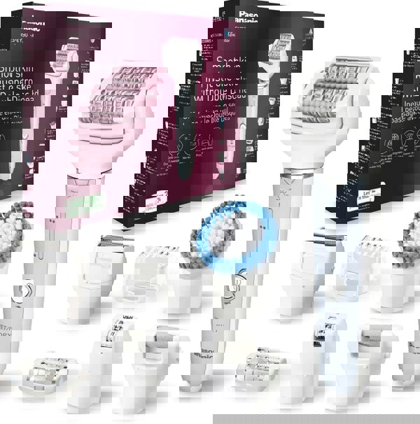 Panasonic ES-EY90-A511 Wet & Dry Epilator Double Disc with 60 Tweezers - Free Gift RRP £20!