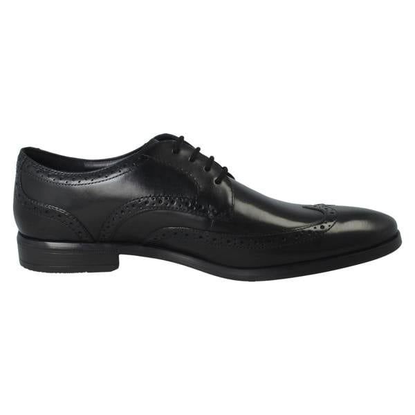 Clarks Mens Clarks Lace Up Brogue Style Formal Shoes Brandon Limit
