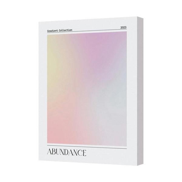 Benjamin Tate Design Abundance Gradient Canvas Print From Gradient Collection 2023