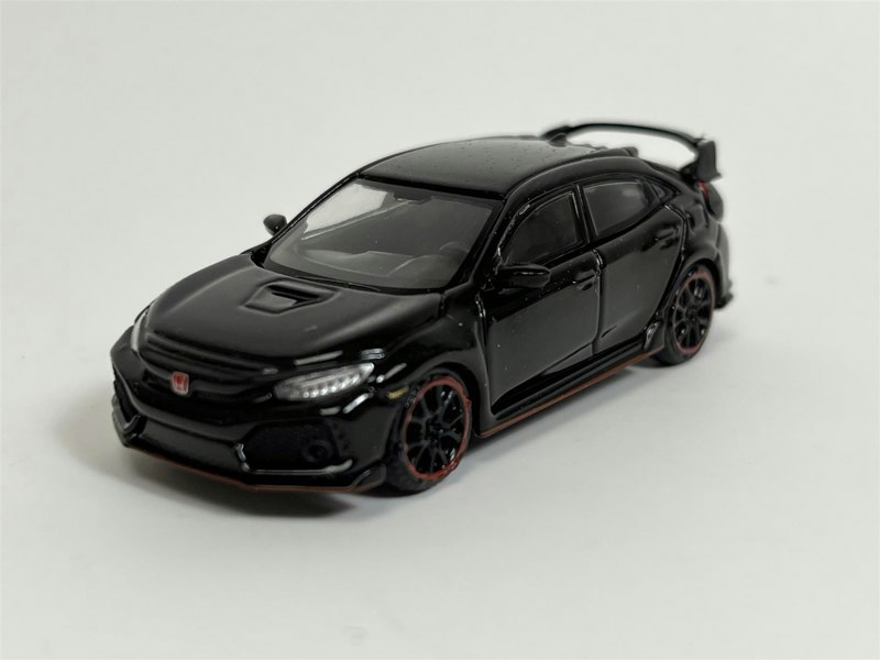 Mini GT Honda Civic Type R FK8 Crystal Black LHD 1:64 Scale MGT00015L