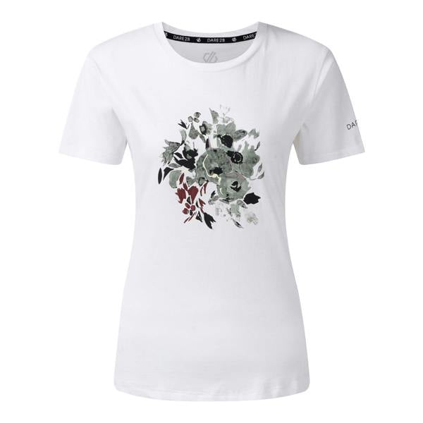 Dare 2B Womens Tranquility III Flowers T-Shirt - White