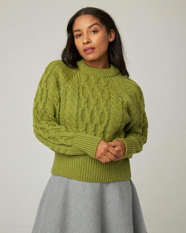 Peregrine  Isobel Aran Jumper