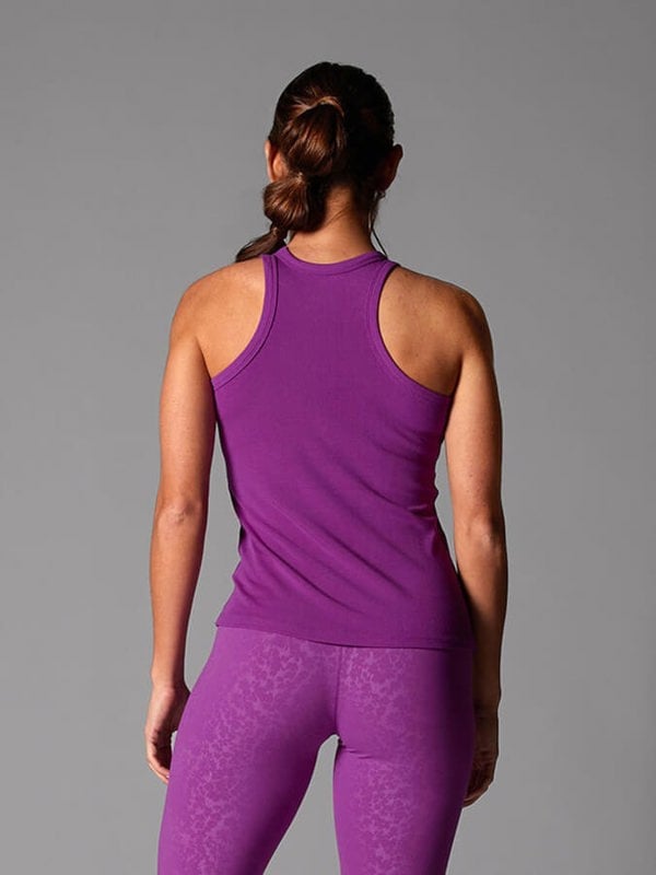 Tavi Perfect Fit Rib Women's Tank Top - Violet