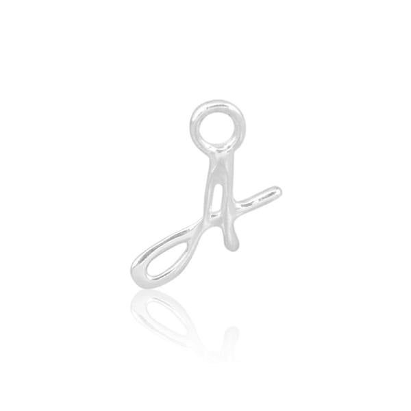 Sarah Layton Initial A Alphabet Charm - Sterling Silver