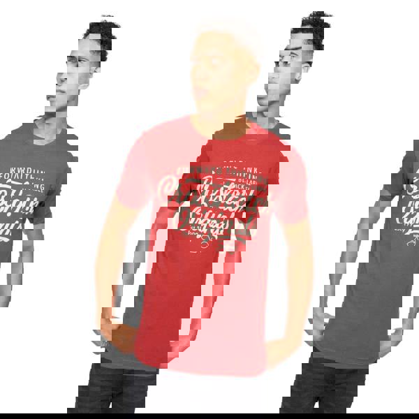 Crosshatch Mens Luckmoore Assorted Designs T-Shirt (Pack of 5) - White/Orange/Black/Grey/Navy Blue - 