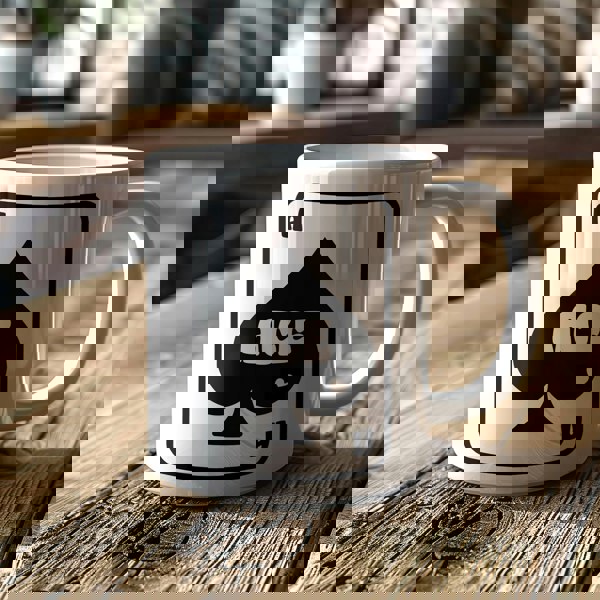 "You are Ace" Playing Cards Mug. Ace of Spades Designed by Love Frankie and printed in the UK.