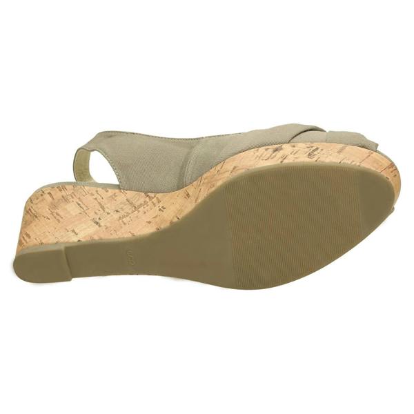 Savannah Ladies Savannah Mid Wedge Sandals