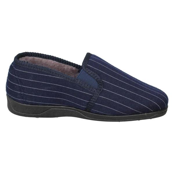 Rosebank Mens Rosebank Slip On Twin Gusset Full Slippers Paul
