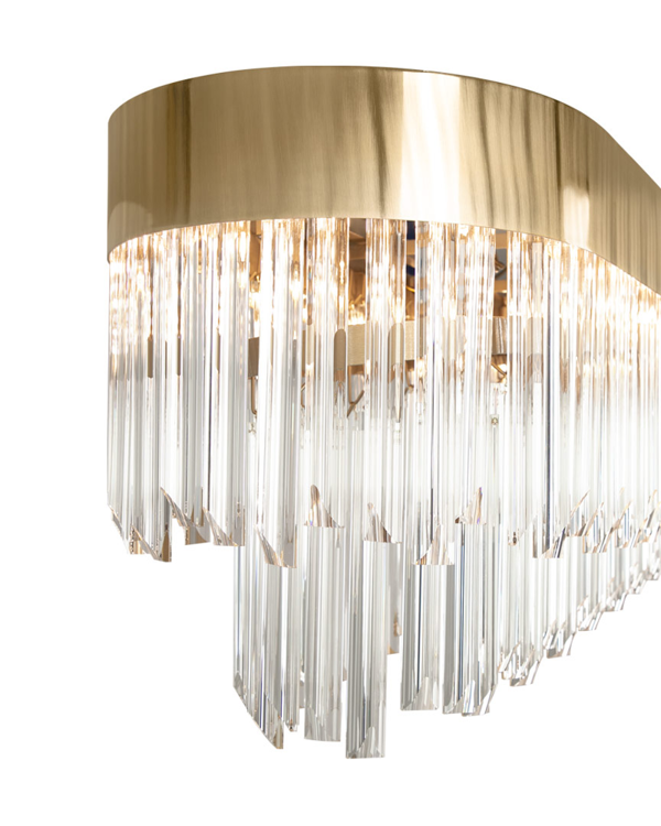 Castro Lighting Soberano Glass Suspension Light