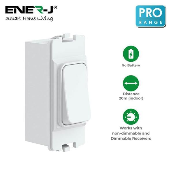 ENER-J Wireless & Batteryless Kinetic Grid Switch, Pro Series