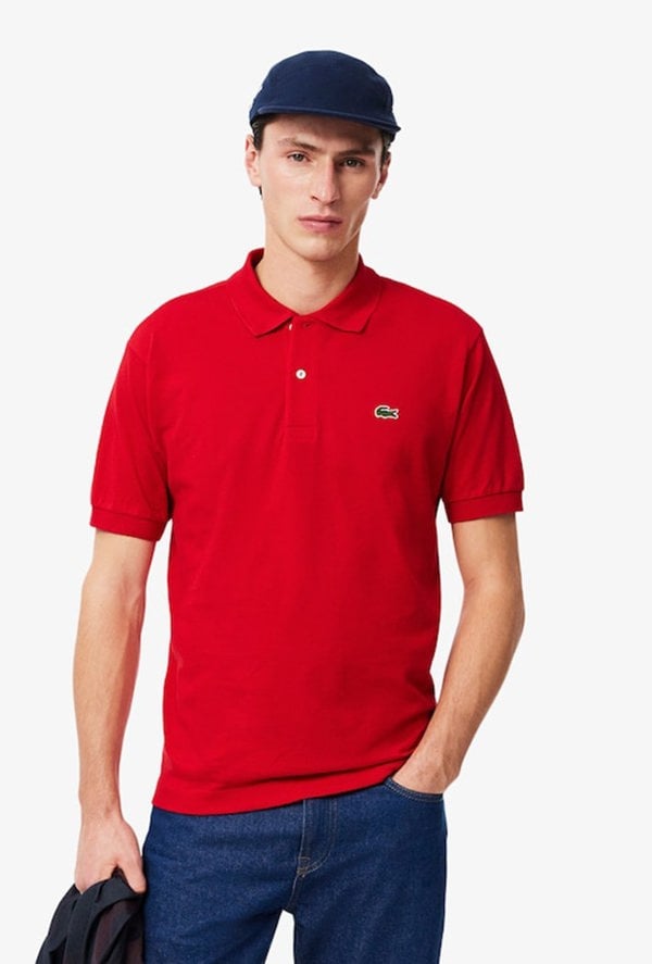 Lacoste Men's Classic Fit L.12.12 Original Polo Shirt - Red