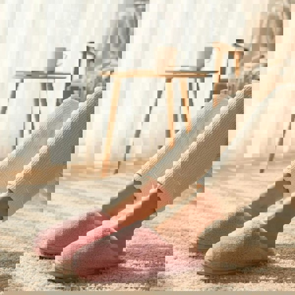 Infinity Leather Aurora - Women's Sheepskin Fluffy Slippers