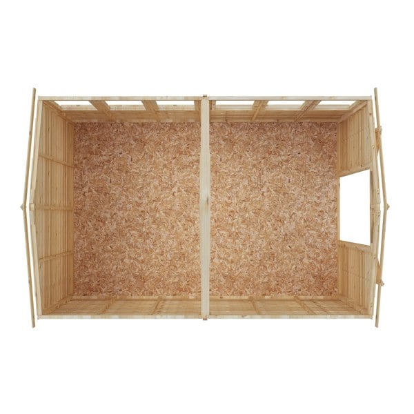 Shire Overlap Double Door 12x8 Storage Shed