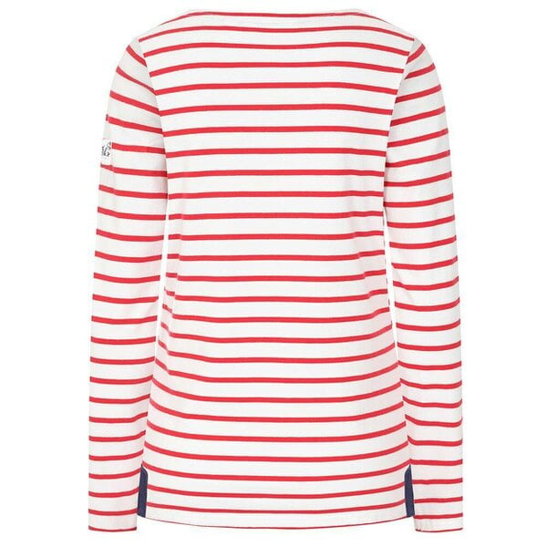 Lazy Jacks LJ97 - Long Sleeve Striped Breton - Cherry