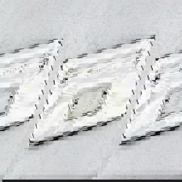 Personalised Memento Company Personalised Graduation Silver Plated Certificate Holder