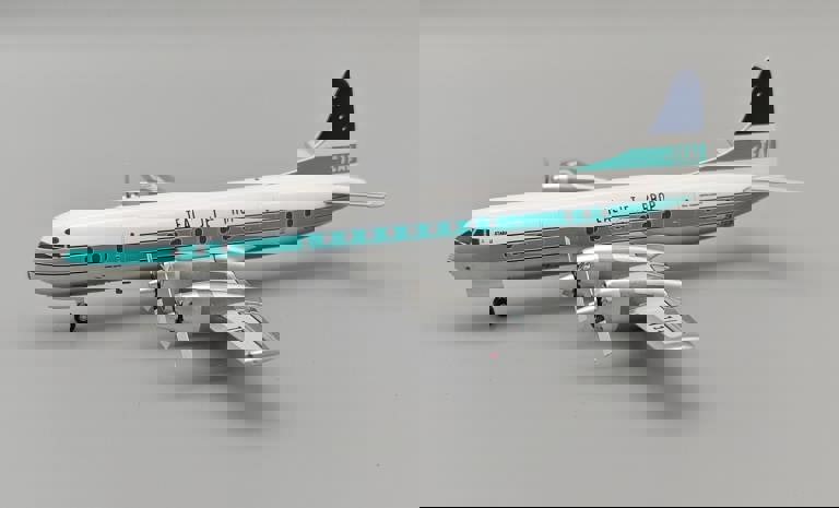 InFlight200 Teal Tasman Empire Airways Lockheed L-188C Electra ZK-TEB With Stand 1:200 Scale Inflight200 IF188TE0824