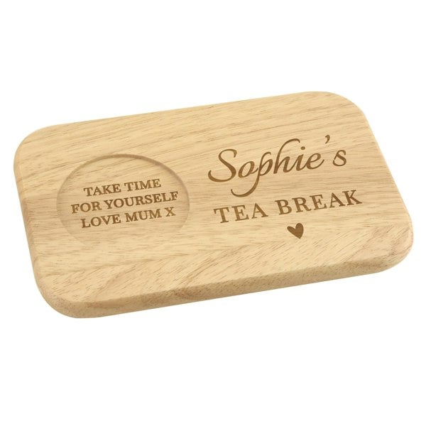 Personalised Memento Company Personalised Wooden Coaster Tray