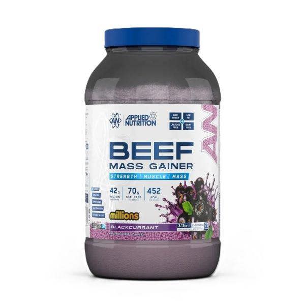 Applied Nutrition Beef Mass Gainer, Millions Blackcurrant - 3130g