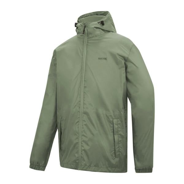 Regatta Mens Pack It III Waterproof Jacket - Light Sage - 