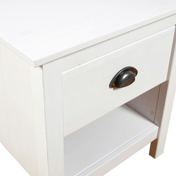 Berkfield Bedside Cabinets 2 pcs Hill 46x35x49.5 cm Solid Pine Wood