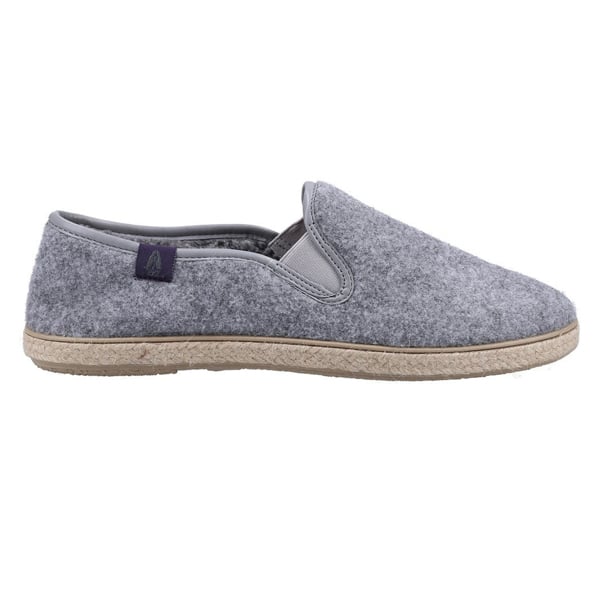 Hush Puppies Womens Recycled Cosy Slippers - Grey