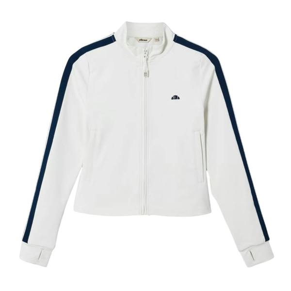 Ellesse Womens/Ladies Banff Full Zip Track Top - Off White - 