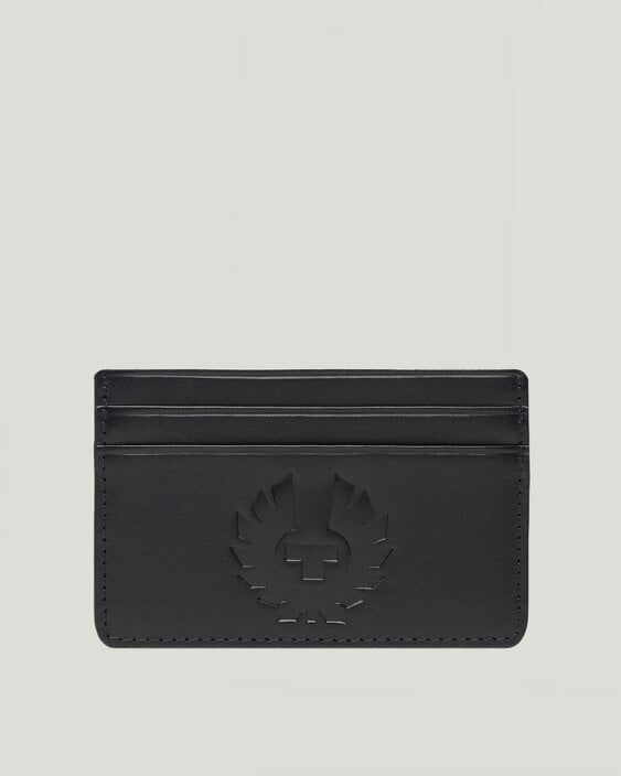 Belstaff Wheatle Mens Card Holder - Black