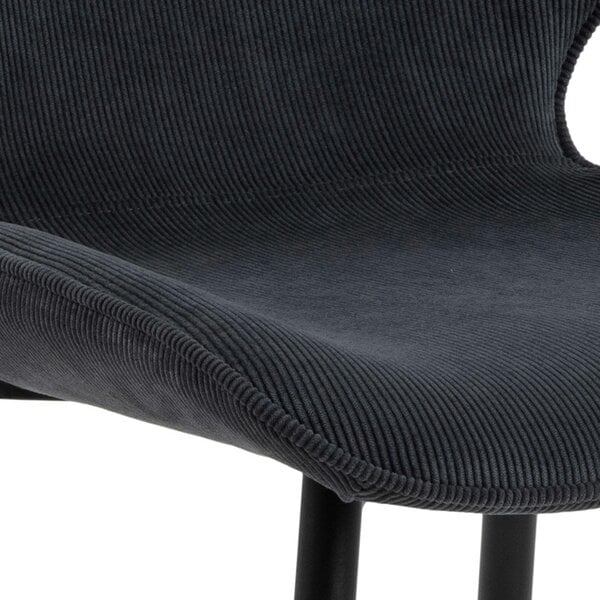 Wyld Haus Set of 4 Larkwood Anthracite Dining Chairs