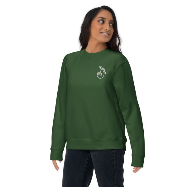 ANCHOR & CREW x GUSTATORY Coffee Alchemist Cotton Blend Embroidered Sweatshirt