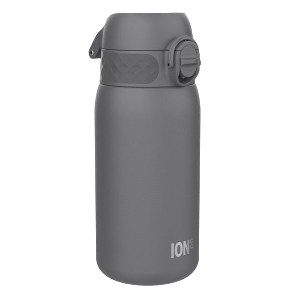 ION8 Leak Proof Thermal Steel Water Bottle, Insulated, Grey, 320ml (11oz)