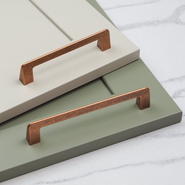 Handle & Home Antique Copper D Handles