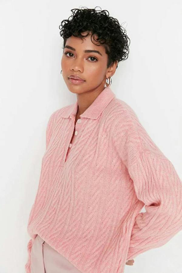 Hoxton Gal Oversized Soft-Textured Knit Sweater