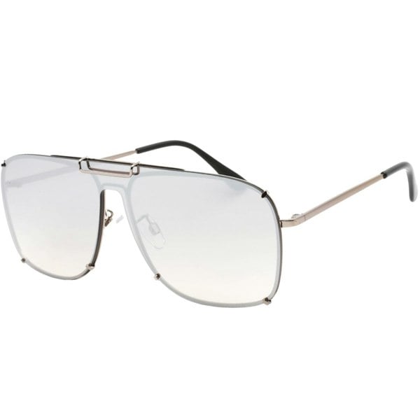 DO NOT USE! Guess Gf0240 14C Shiny Light Ruthenium Sunglasses