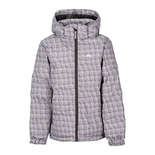 Trespass Girls Combine Padded Jacket - Platinum