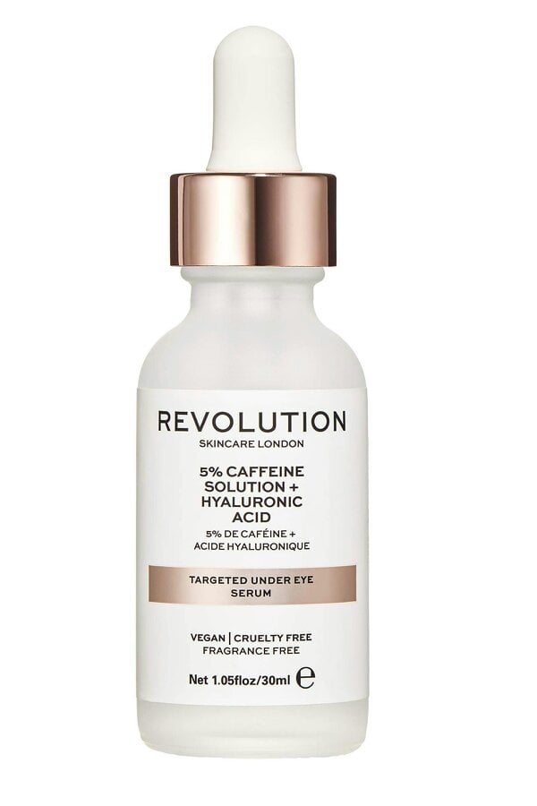 Revolution Beauty Revolution Skin Eye Serum Awaken Tired Under Eyes 30ml inc Caffeine & Hyaluronic Acid Revolution Beauty