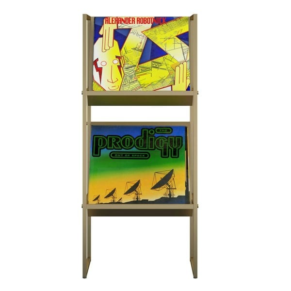 Dorel Home NG Helix Vinyl Record Storage Gold