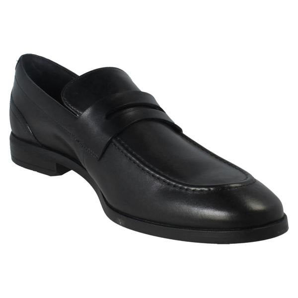 Clarks Mens Clarks Slip On Loafer Style Smart Formal Shoes Brandon Step
