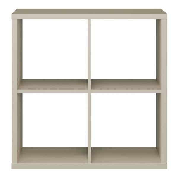 Furniture To Go Mauro 2x2 Storage Unit in Taupe