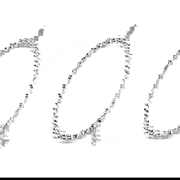 Letter Initial Sterling Silver Ball Bead Bracelet - MYLEE London