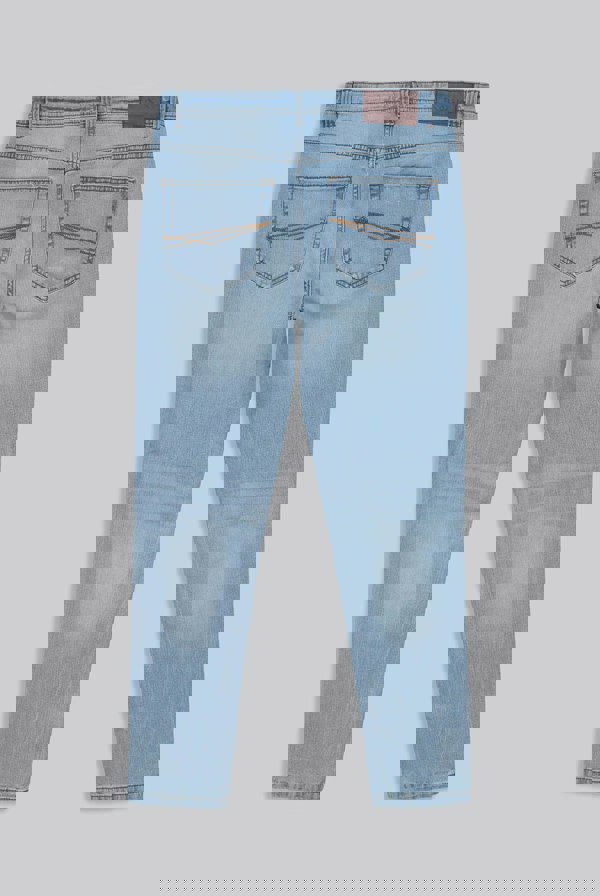 ENORSIA Mens Cotton Blend Slim Fit Jeans