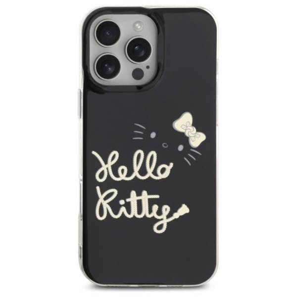 Hello Kitty IML Golden Diva Case with MagSafe for iPhone 16 Pro Max 6.9" Black - HKHMP16XHGDIK