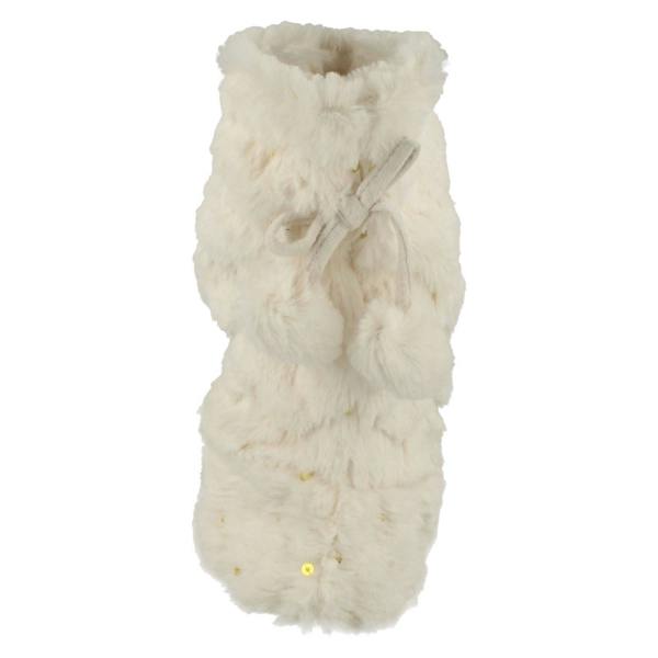 Spot On Ladies Spot On Sequined Slipper Boots