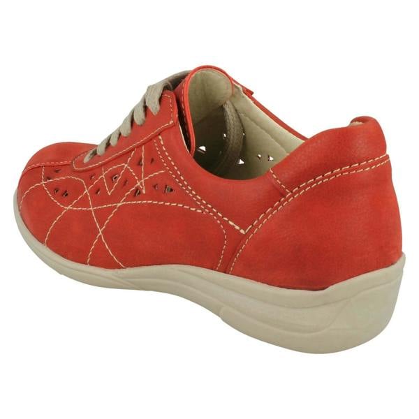 DB Shoes Ladies Easy B Lace Up Flat Casual Shoes Hornsea