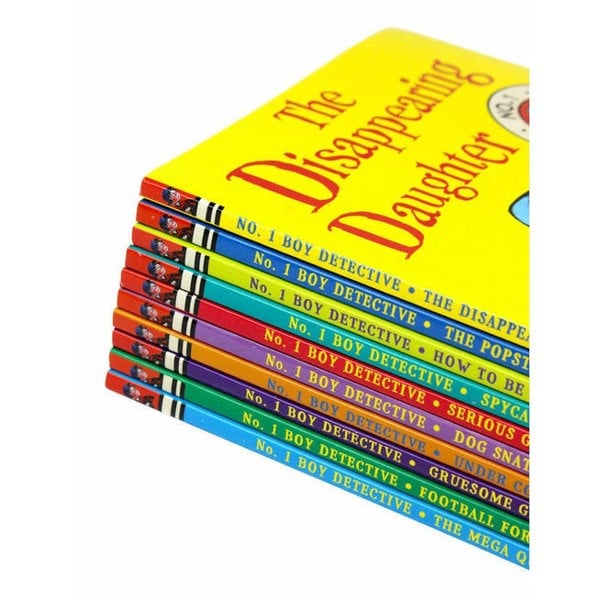 Boy Detective 10 Book Set Collection Pack by Barbara Mitchelhill