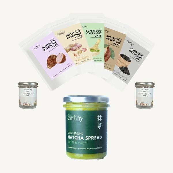 The Earthy Bundle  |  Matcha Spread + Taster Bundle (Dried Mix)