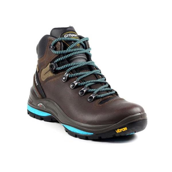 Brown Grisport Lady Glide walking boots with vibram sole for good grip on wet surfaces